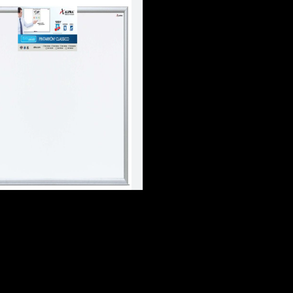 PINTARRON BCO. ALFRA 120X240 CSUJETAFOLIO 6309 C.2